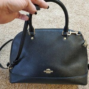 SALE!!! Coach Black Leather Sierra Satchel
